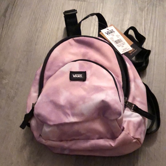 Vans Got This Ranged 2 Mini Nylon Backpack Lavender Pink Tie Dye NWT - Picture 5 of 16